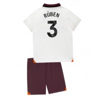 Manchester City Ruben Dias #3 Replica Away Minikit 2023-24 Short Sleeve (+ pants)